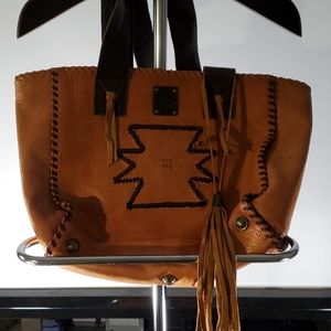 Buckle leather sts Siena purse